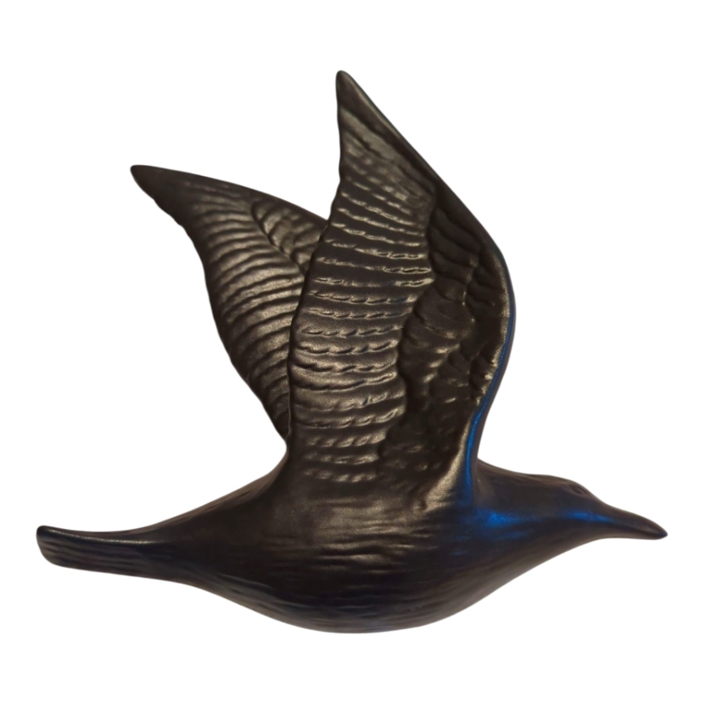 Bone China Flying Gull Wall Art